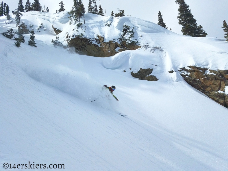 Backcountry skiing in Crested Butte - the Playground