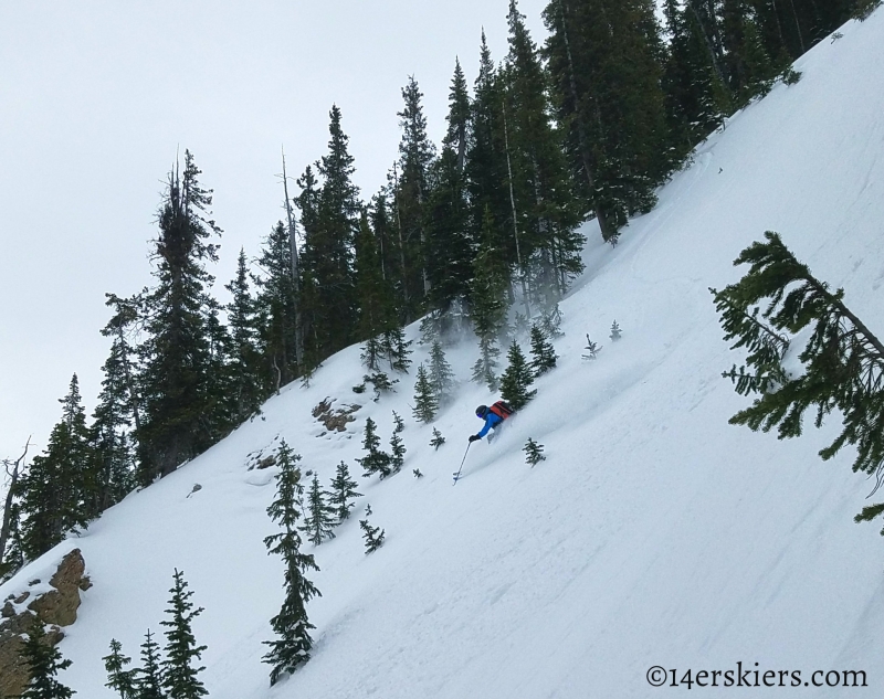 Backcountry skiing in Crested Butte - the Playground