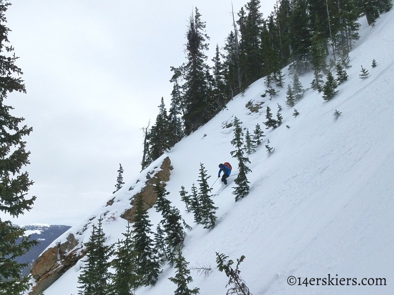 Backcountry skiing in Crested Butte - the Playground