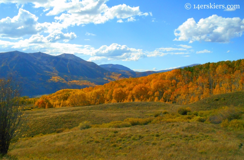 Mountain biking Point Lookout and 409.5 near Crested Butte, CO.