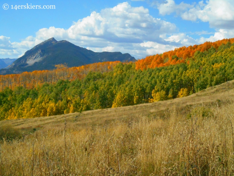 Mountain biking Point Lookout and 409.5 near Crested Butte, CO.