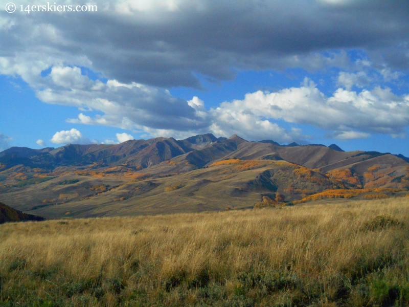 Mountain biking Point Lookout and 409.5 near Crested Butte, CO.