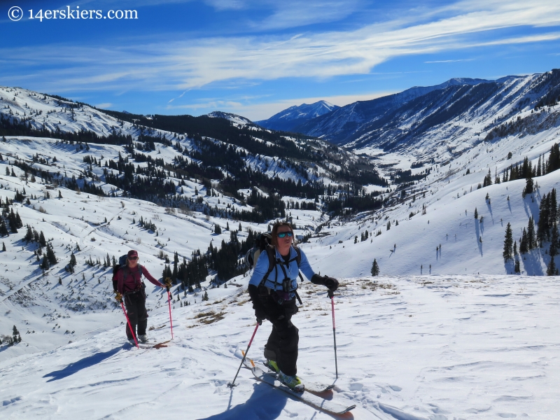 Skinning in Crested Butte
