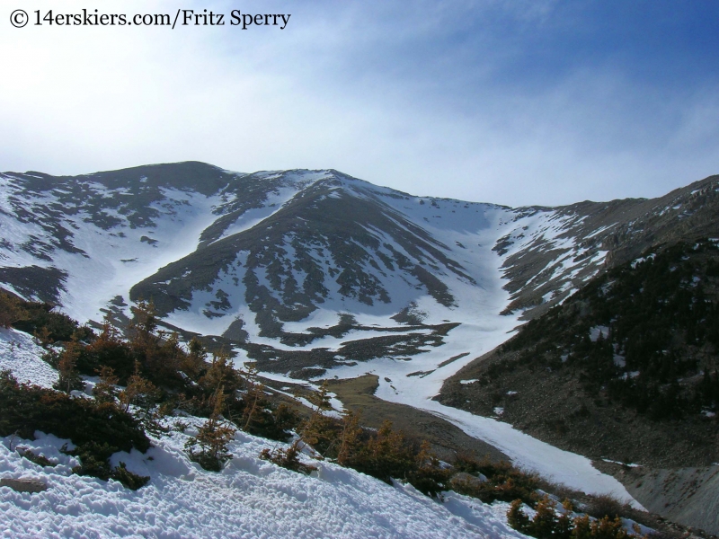 View of Mount Princeton