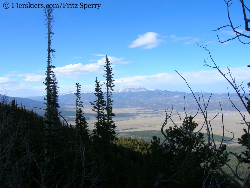 Views from Mount Princeton.  