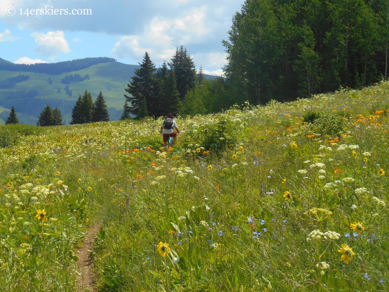 Frank riding Prospector at Crested Butte Mountain Resort