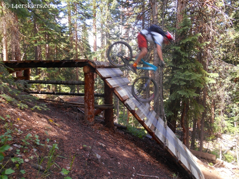 Frank Konsella riding Crusader at Crested Butte Mountain Resort