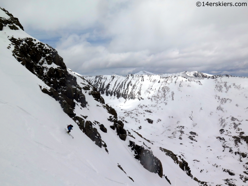 frank Konsella skiing summit county backcountry