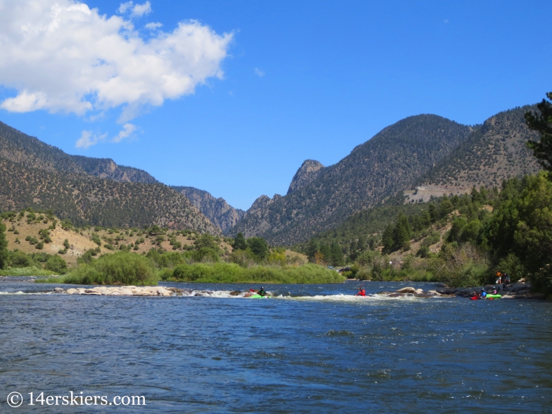 Rafting Little Gore Canyon of the Upper Colorado River