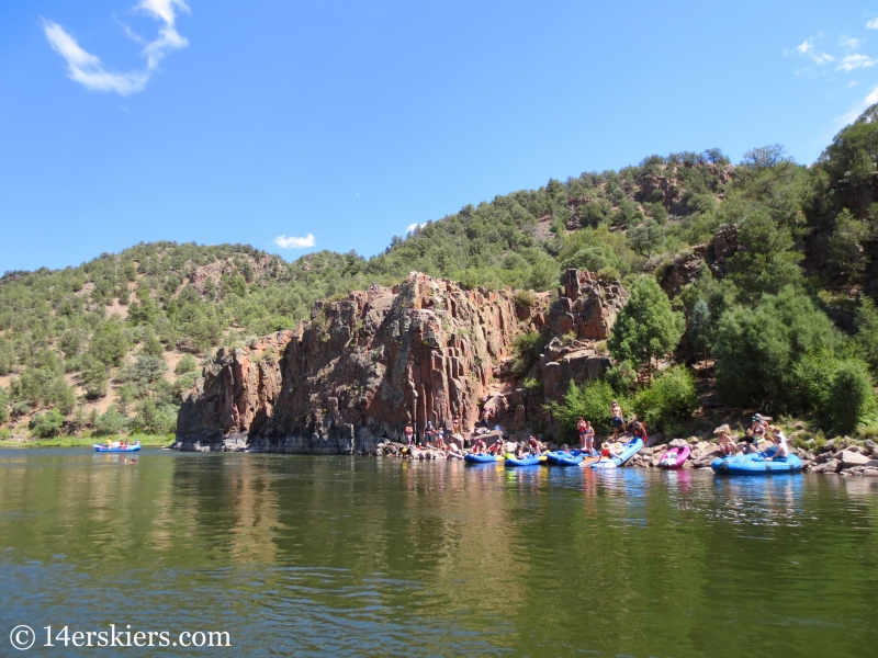 Rafting Little Gore Canyon of the Upper Colorado River