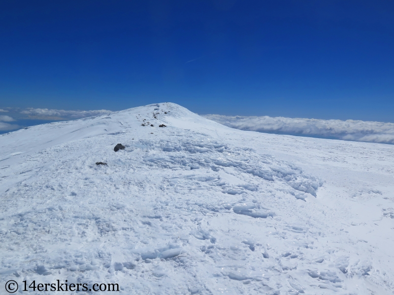 Summit of Mount Rainier.