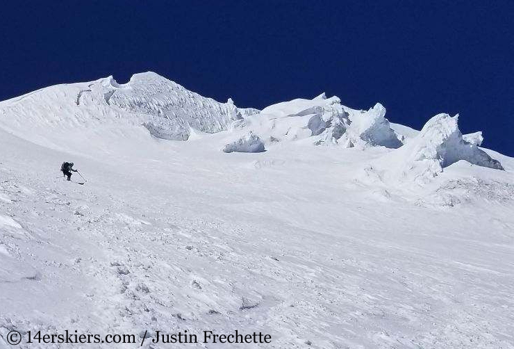 Mount Rainier - Skiing the Fuhrer Finger (14 May 2018)