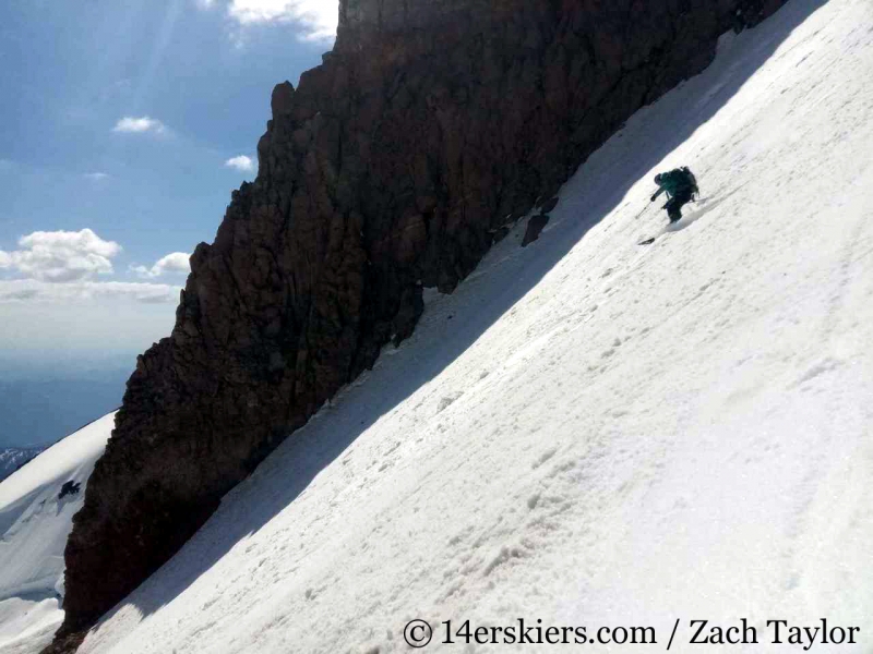 Skiing the Fuhrer Finger.