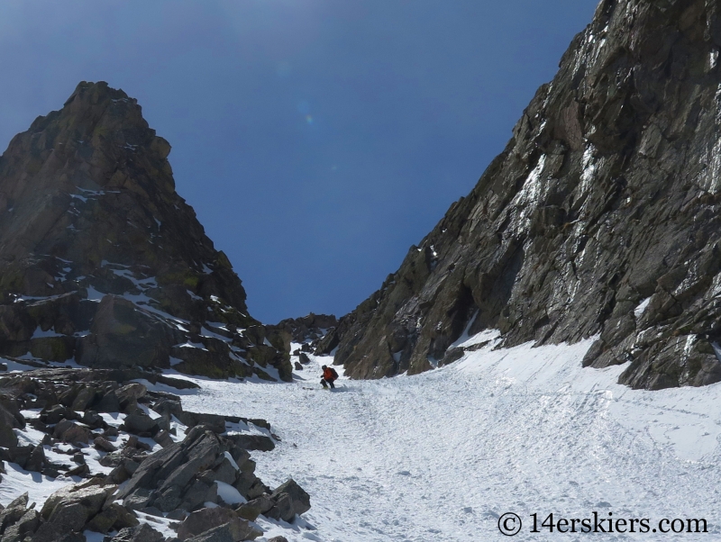 Backcountry ski Rain Peak