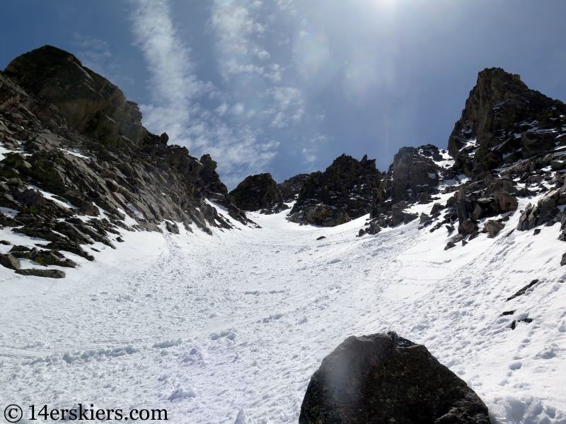 Backcountry ski Rain Peak