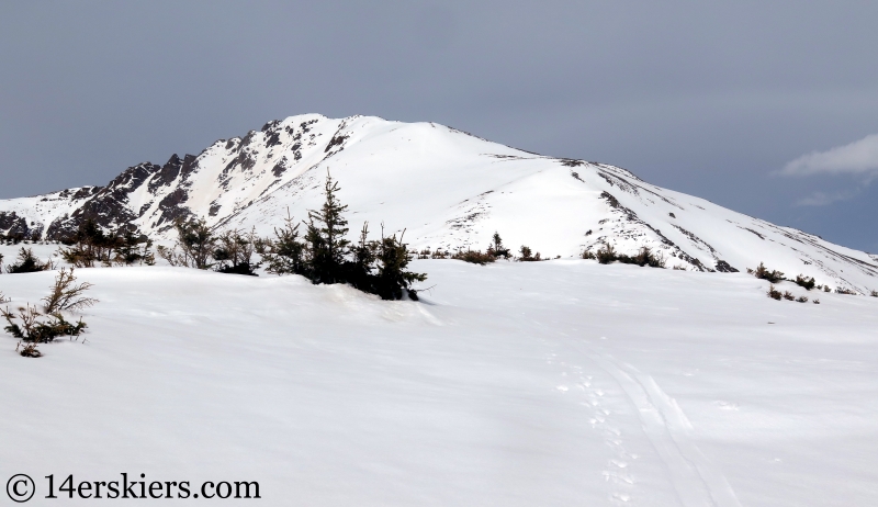 Backcountry ski Rain Peak in the Gore Range