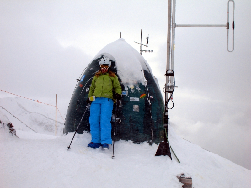 Skiing at Revelstoke, British Columbia