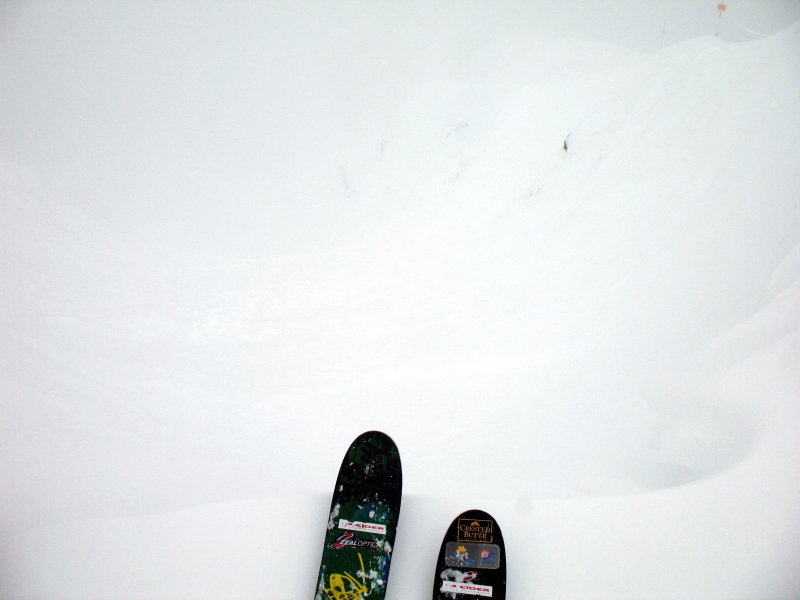 Skiing at Revelstoke, British Columbia