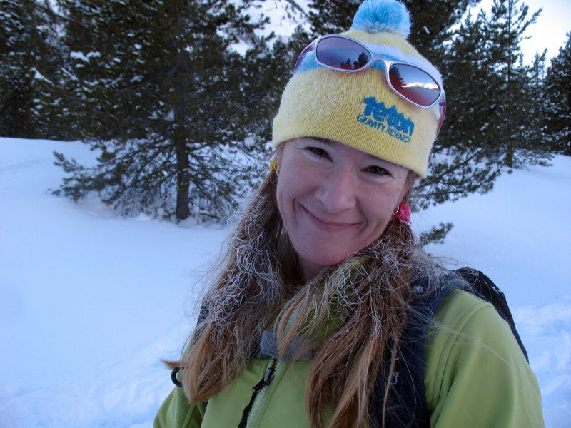 Backcountry skiing in Redwell Basin near Crested Butte.