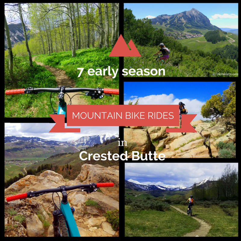 7 Early Season Bike Rides in Crested Butte