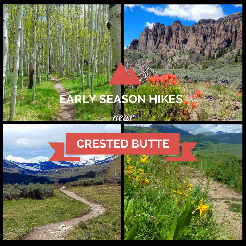 Early Season Hikes in Crested Butte