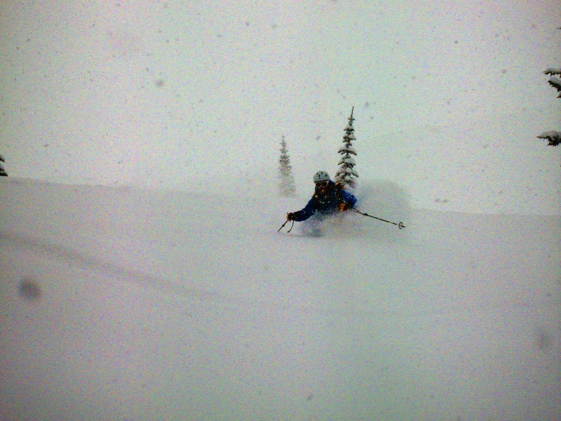 Backcountry skiing Roger's Pass, British Columbia, Canada