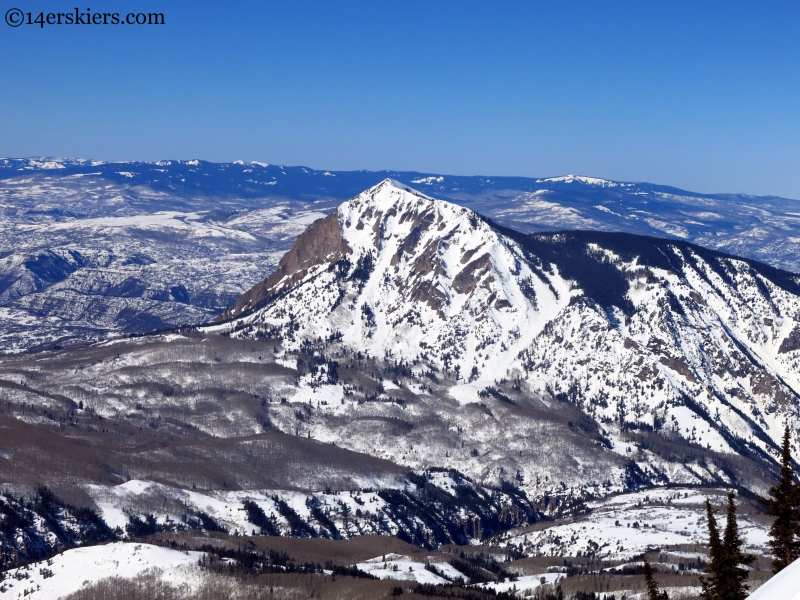 Marcellina Mountain skiing