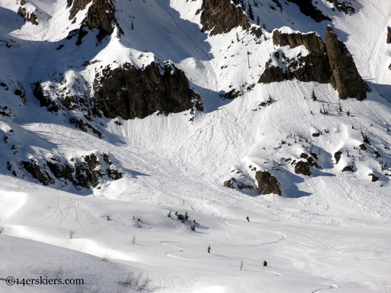 gothic backcountry skiing