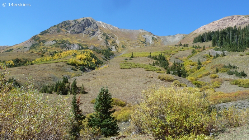 Hiking Rustler Gulch near Crested Butte, CO.