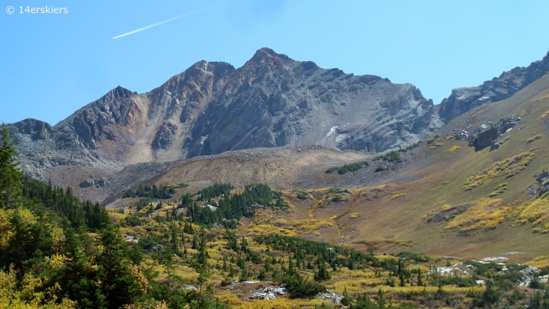 Hiking Rustler Gulch near Crested Butte, CO.