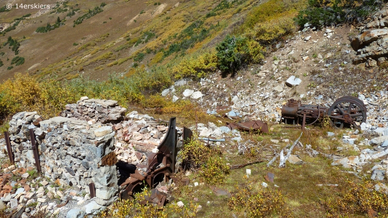 Hiking Rustler Gulch near Crested Butte, CO.