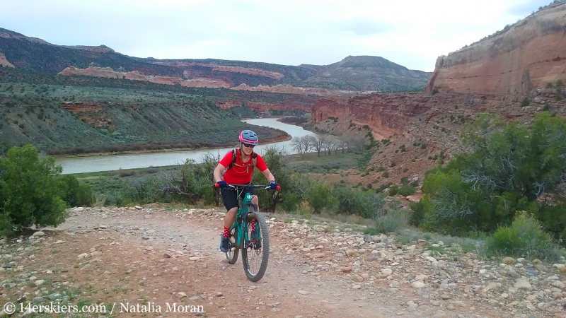 Mountain biking 101 - Wranglers Loop near Loma, Colorado