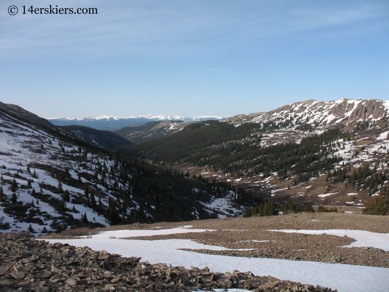 Willow Creek Valley near San Luis Peak. 