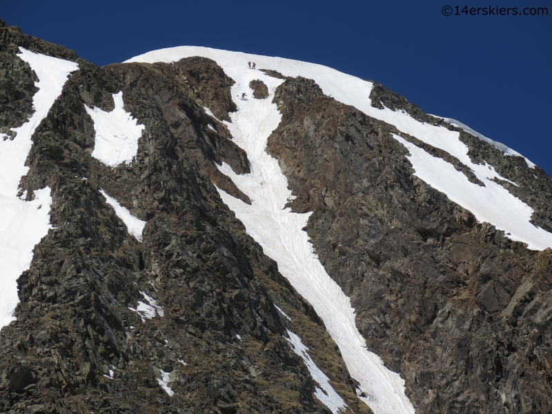 savage couloir sawatch range