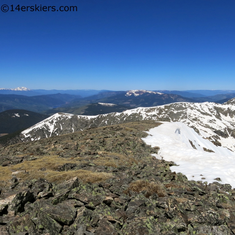 ruedi reservoir, sopris, red table mountain