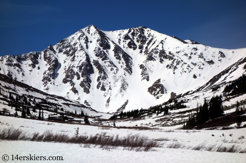 Backcountry skiing Sayres X-rated