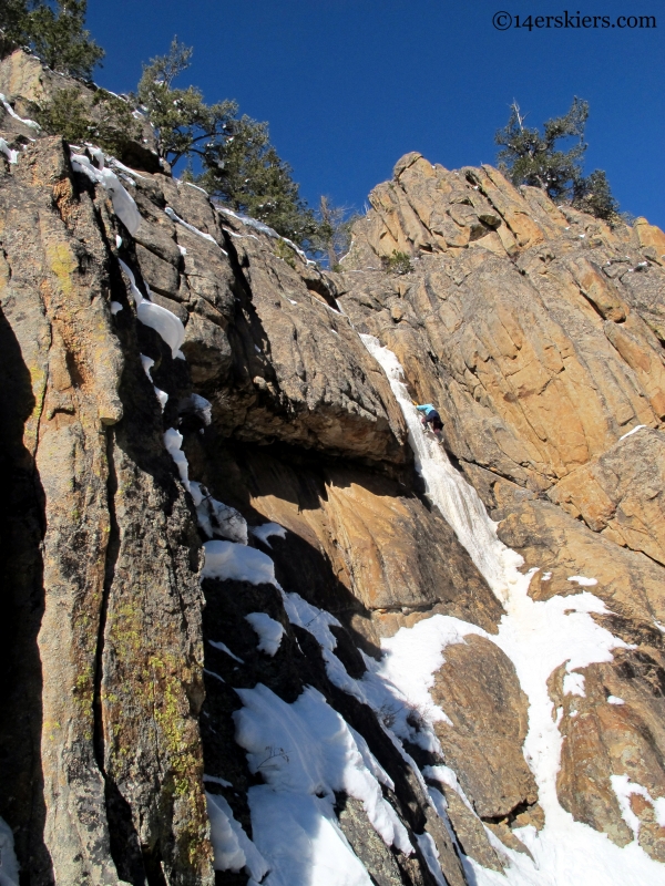 crested butte ice climbing