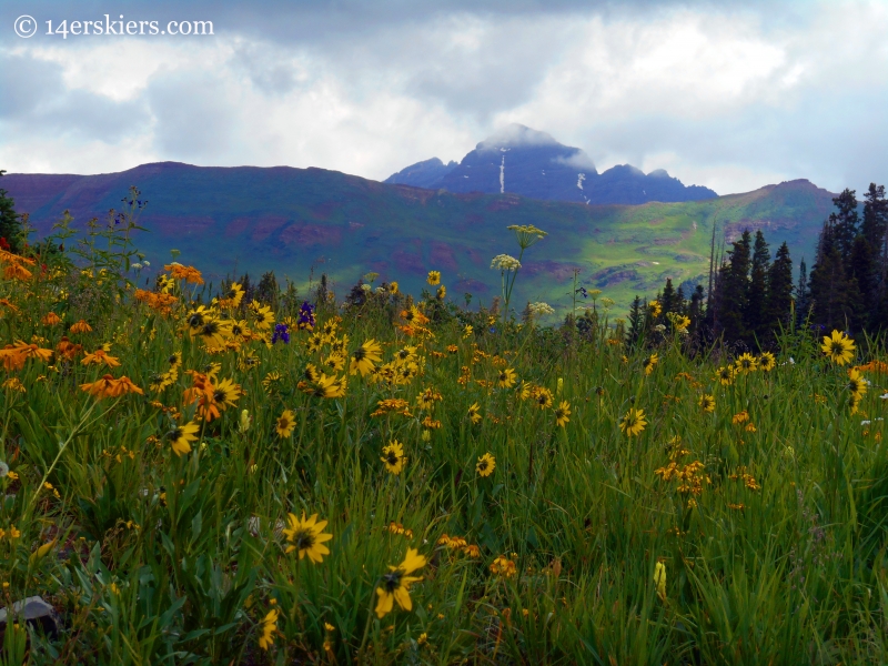 South Maroon as see from trail 401 near Crested Butte