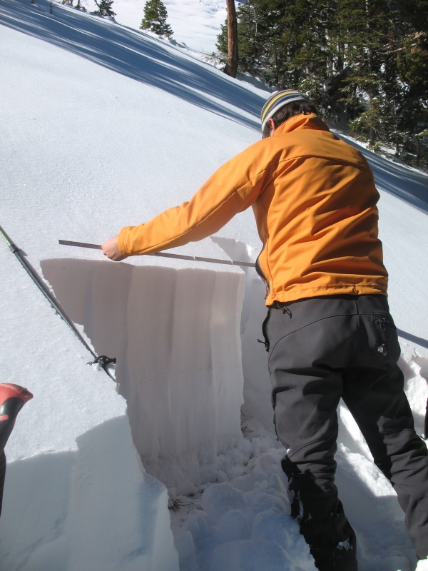 Backcountry skiing on Schuykill