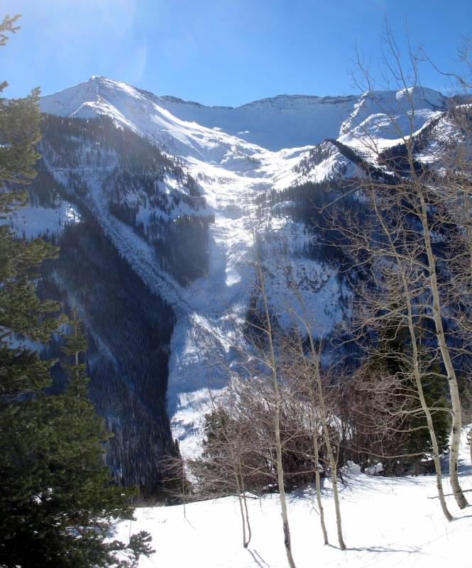 Backcountry skiing on Schuykill