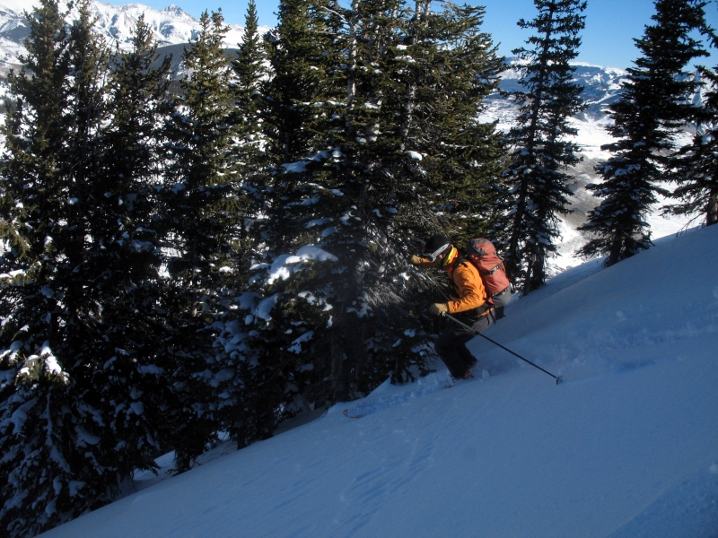 Backcountry skiing on Schuykill