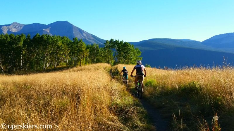 Mountain biking at Crested Butte Mountain Resort