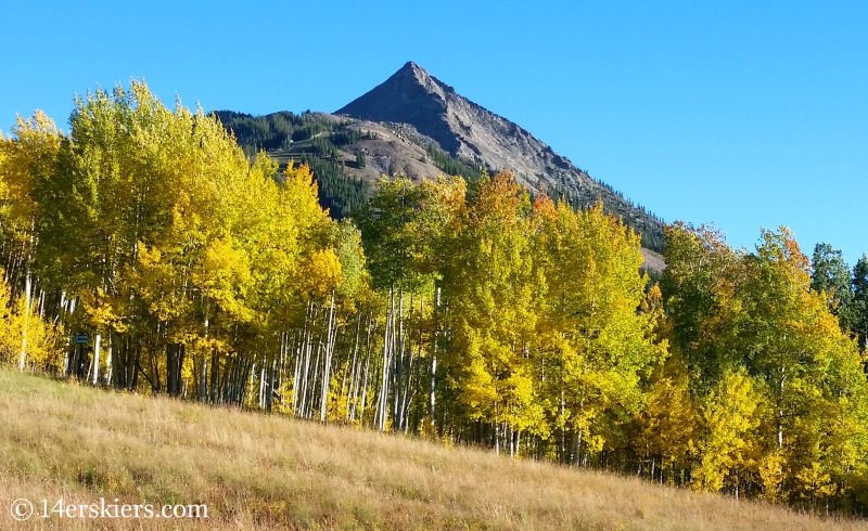 Fall colors at Crested Mountain Resort