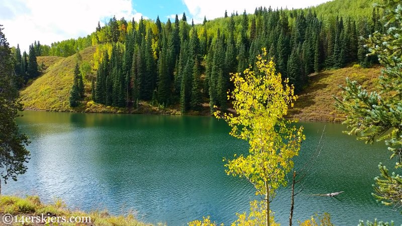 Long Lake fall colors.
