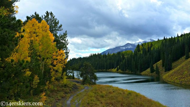 Fall colors in Crested Butte, Long Lake 