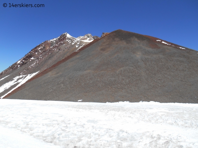 skiing Mount Shasta