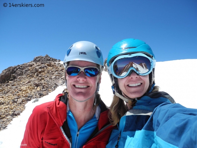 skiing Mount Shasta