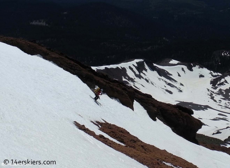 skiing Mount Shasta