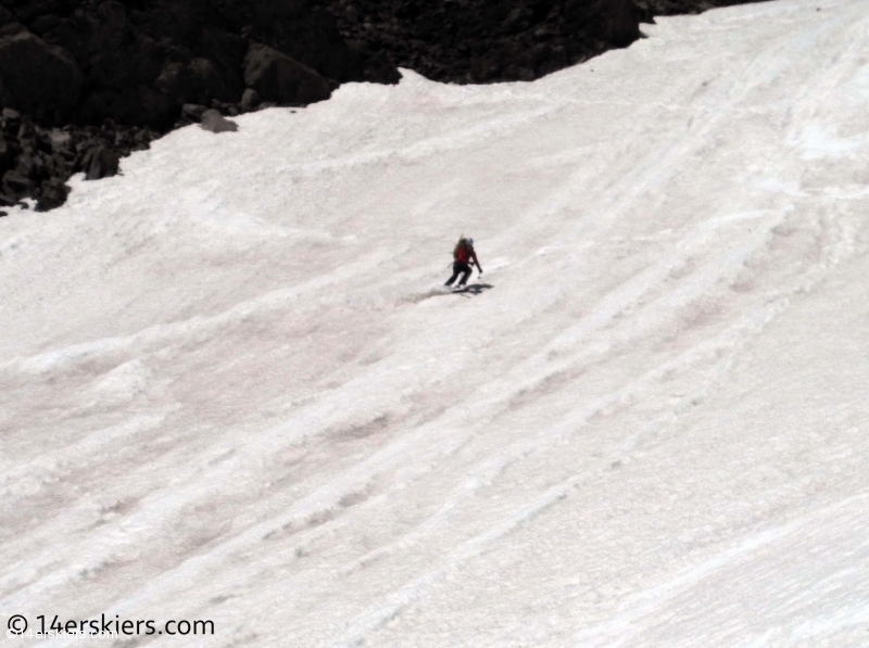 skiing Mount Shasta