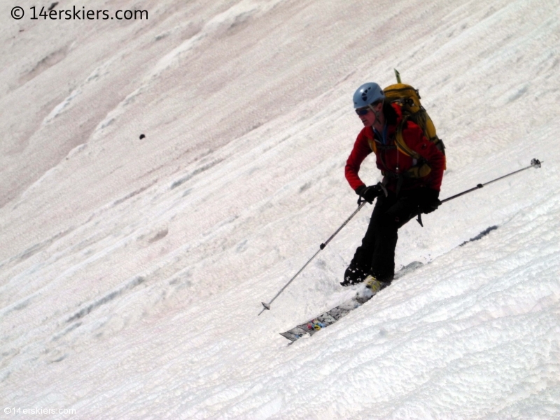 skiing Mount Shasta